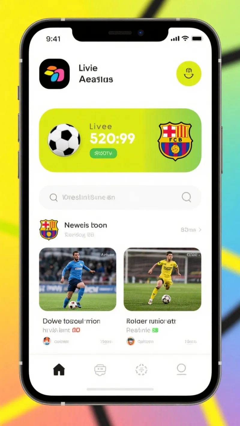 球速体育 App Interface